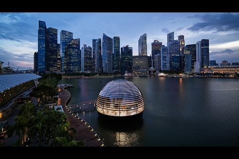 Apple, Marina Bay, Singapore